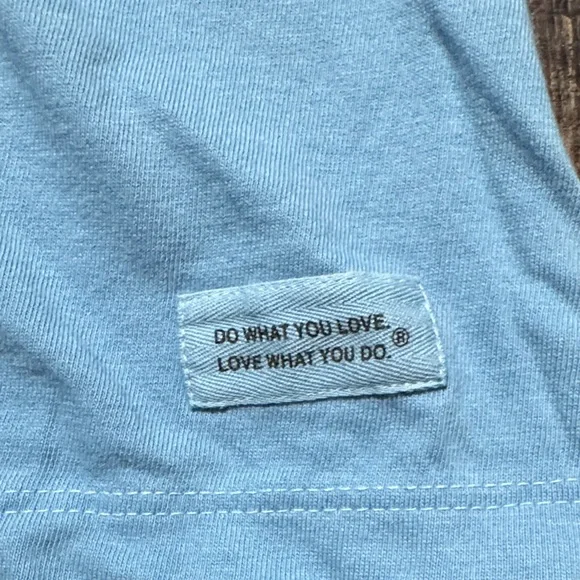 Life Is Good Light Blue Micro Bear Long Sleeve Tee - Picture 6 of 14